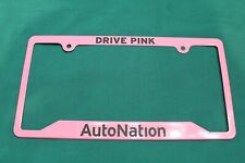 Drive Pink License Plate Frame Autonation - Cancer Awareness Susan Komen 