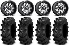 Fuel Nutz Black 14 Wheels 30 Cryptid Tires Sportsman Rzr Ranger