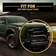 For 07-20 Toyota Tundra Stainless Brush Push Bull Bar Front Bumper Grille Guard