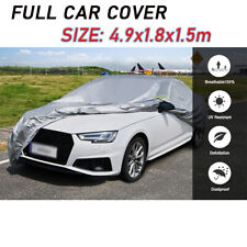 Full Car Cover Waterproof Rain Snow Dust Resistant All Weather Protection