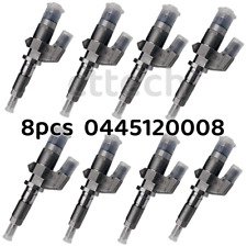 Fuel Injectors 0445120008 8x Fits For 2001 2002 2003 2004 Bosch 6.6l Duramax Lb7