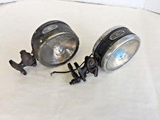 Pair K-d Lamp Co. Model No. 700 Monogram Spotlights Foglights 1 Working
