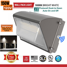 150w Outdoor Led Wall Pack Light 18000lm 800w Hidhps Equiv. Ip65 Waterproof