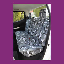 Mercedes-benz X-class 2017 Grey Camo Tailored Waterproof Rear Bench Seat Cover