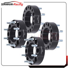 4x 2 124.1mm 8x180 To 8x180 Hubcentric Wheel Spacers 8 Lug For Gmc Sierra