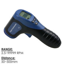 Digital Tachometer Non Contact 2.5 - 99999 Rpm Laser Photo Rpm Meter Data Holder