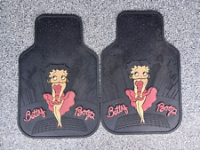Plasticolor Vintage Betty Boop Two Rubber Front Floor Mats From 2009