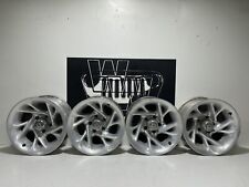 Vintage American Racing Wheels 15x8 Ar647 Complete Set Of 4 W Center Caps
