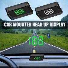 Digital Gps Hud Speedometer Car Head Up Display Compass Kmh Overspeed Best