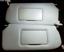 2007-2012 Nissan Sentra Sun Visor Driver Passenger Set Gray
