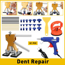 32 Pcs Dent Paintless Car Repair Puller Kit Remover Lifter Dint Hail Damage Tool