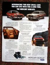 1978 Mercury Bobcat Coupe Wagons Print Ad