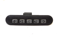 Black Textured 02-12 Ford Lincoln Mercury Door Keyless Entry Keypad Key Pad