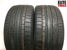 2 Continental Sportcontact 6 T0 To Contisilent P26535r22 265 35 22 New Tires