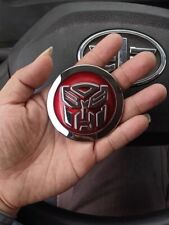 3d Metal Chrome Transformers Autobot Deception Car Badge Emblem Decal Sticker