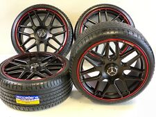 20 Wheels Rims Tires Fit S C Cl Mercedes Benz Amg S63 Redline Edition New Set 4