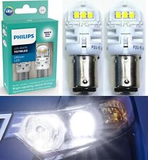 Philips Ultinon Led Light 1157 White 6000k Two Bulbs Drl Daytime Light Replace
