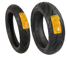 Continental Motorcycle Tire 19050-17 12070-17 Set Conti Motion Front Rear
