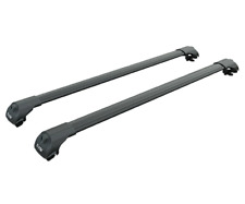 For Nissan Xterra 2003-2015 Roof Rack Cross Bars Metal Bracket Raised Rail Black
