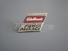1991 Edelbrock Power Package Logo Nhra Drag Racing Hat Pin Lapel Pin
