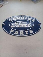 Ford Parts Dealer Porcelain Sign. Came Out Of Dealership In Tx.