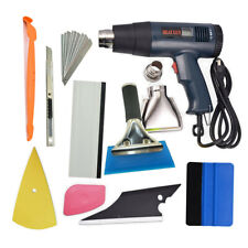 Usa 110v Heat Gun Vinyl Squeegee Kit Film Wrap Applicator- Vehicle Tint Tools