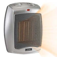 1500w Electric Ceramic Space Heater With Adjustable Thermostat Portable