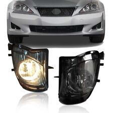 For 2006-2010 Lexus Is250 Is350 Front Fog Lights Bumper Lamps Smoke Lens