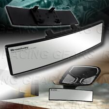 Universal Clear Broadway 240mm Wide Convex Interior Clip On Rear View Mirror