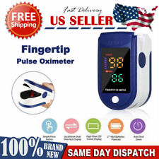 Finger Tip Pulse Oximeter Blood Oxygen Sensor Tester Spo2 Heart Rate Monitor Us