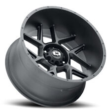 4-new 22 Vision 360 Sliver Wheels 22x12 5x55x127 -51 Black Rims 78.1