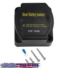 12v 140a Dual Battery Kit System Isolator Car Voltage Sensitive Relay For Utv