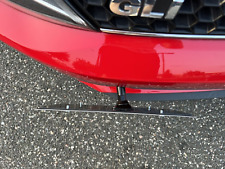 Front Bumper Tow Hook License Plate Mount Bracket For Vw Jetta Gli 2013 - 2015
