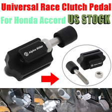Billet Race Clutch Pedal Petal Stopper Plate Bracket Crank Adjustable Universal