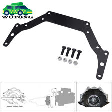 For Speedway Th350 Th400 Bop-to-chevy Transmission Adapter Plate 1962-up Black