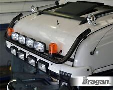 Roof Bar Led Spots Amber Beacon For Daf Xf 106 2013 Super Space Cab Black