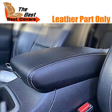 For 2011-2019 Jeep Grand Cherokee Leather Center Console Lid Armrest Cover Black
