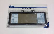 New Black Clip On Sun Visor Vanity Mirror For Car Truck Automobiles Rv Jh-1040