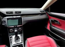 Interior Dash Trim Cover Set For Peugeot 206 Sw 2003-2012 8 Pcs Piano Black Look