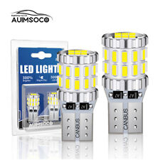 T10 Led License Plate Light Bulbs Super Bright 6000k White 168 W5w 194 2825