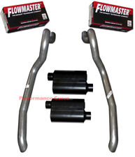 86-93 Ford Mustang Gt 5.0 Exhaust System W Flowmaster Super 44 Mufflers