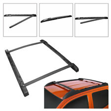 Top Roof Rack Cross Bar W Side Rails Kit For 2005-2019 Toyota Tacoma Double Cab