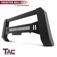 Tac Mesh Modular Bull Bar For 22-24 Toyota Tundra Front Brush Bumper Guard Black