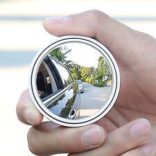 1pair Car Auto 360 Wide Angle Convex Rear Side View Blind Universal Spot Mirror