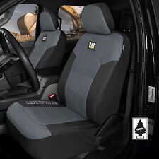 For Toyota Caterpillar Car Truck Seat Covers For Front Seats Set - Black  Grey