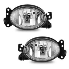 Pair Bumper Fog Lights 2007-2008 For Mercedes Benz Clear Lens Replacement Lamps