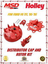 Msd Distributor Cap And Rotor Kit For Ford F-150 F-250 F-350 Bronco Mustang V8