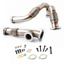 Rudys Hd Bellowed Y-pipe Passenger Up Pipe For 2003-2007 Ford 6.0 Powerstroke