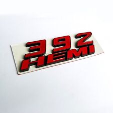 Redblack 392 Hemi Emblems Badges For Dodge Challenger Charger Jeep Chrysler