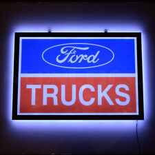 Ford Trucks Led Sign Wall Lamp Light Garage Opti Neon Dealership 2023 F-150 F350
